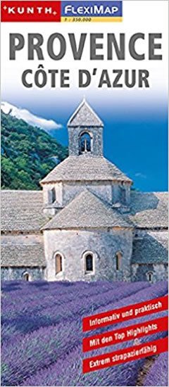 neuveden: Provence Côte d´Azur/Fleximap 1:350T KUN neuveden: Provence Côte d´Azur/Fleximap 1:350T KUN
