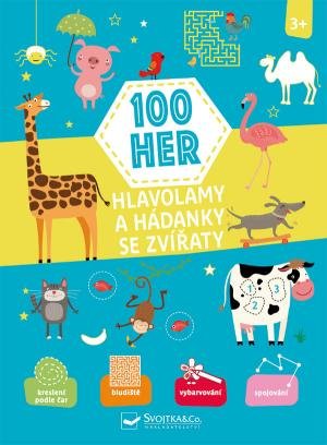 neuveden: 100 her, Hlavolamy a hádanky se zvířaty 3+ neuveden: 100 her, Hlavolamy a hádanky se zvířaty 3+