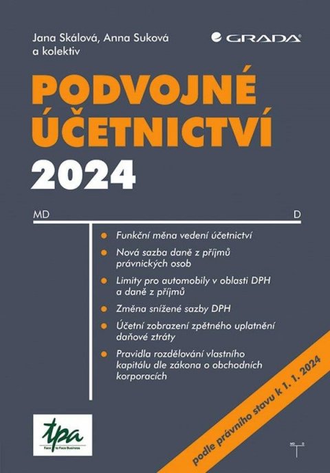 Skálová Jana: Podvojné účetnictví 2024