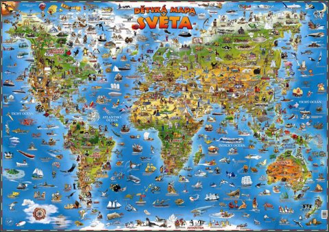 neuveden: Dětská mapa světa