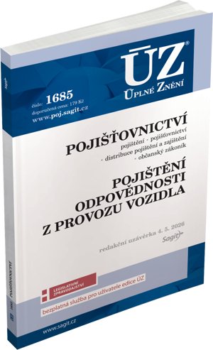 : ÚZ 1685 Pojišťovnictví