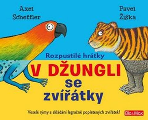 Scheffler Axel: Rozpustilé hrátky V džungli se zvířátky Scheffler Axel: Rozpustilé hrátky V džungli se zvířátky
