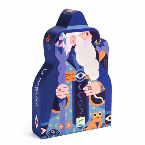 neuveden: DJECO Puzzle Čaroděj - 36 pcs