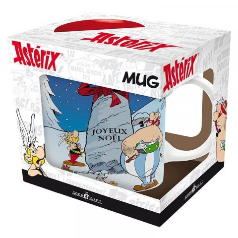 neuveden: Asterix a Obelix Keramický hrnek 320 ml - Joyeux Noel