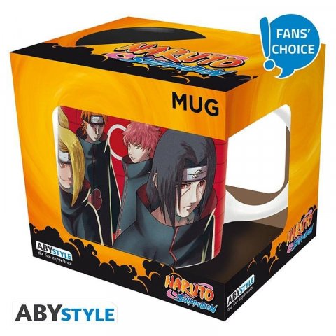 neuveden: Naruto Keramický hrnek 320 ml - Artwork Akatsuki