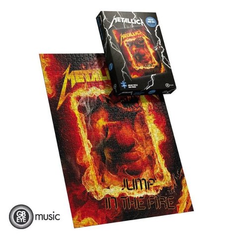 neuveden: Puzzle Metallica Fire Demon 1000 dílků