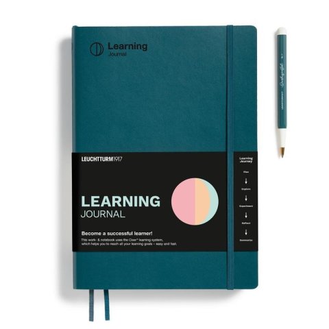 neuveden: Leuchtturm1917 Learning Journal A5 Pacific Green