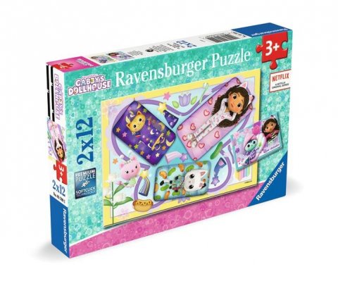 neuveden: Puzzle Gabby´s Dollhouse 2x12 dílků