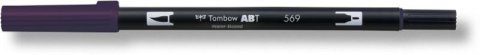 neuveden: Tombow Oboustranný štětcový fix ABT - jet blue
