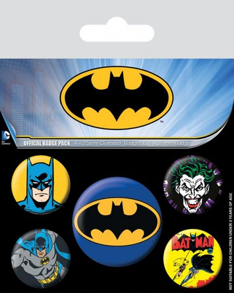 neuveden: Sada odznaků Batman