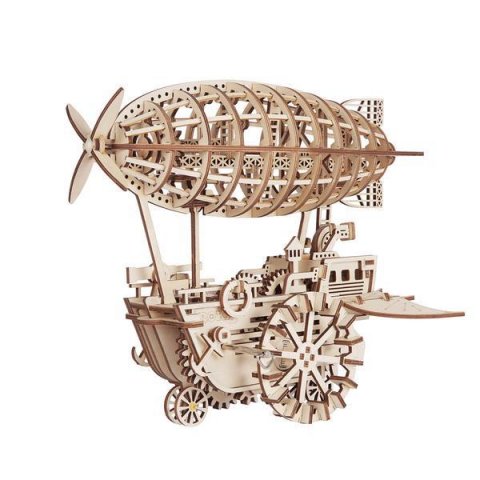 neuveden: NiXiM Dřevěné 3D puzzle - Vzducholoď mechanická neuveden: NiXiM Dřevěné 3D puzzle - Vzducholoď mechanická