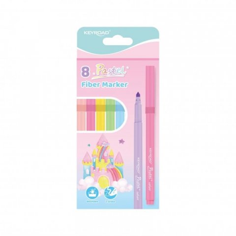 neuveden: Keyroad Popisovače pastelové 8 ks