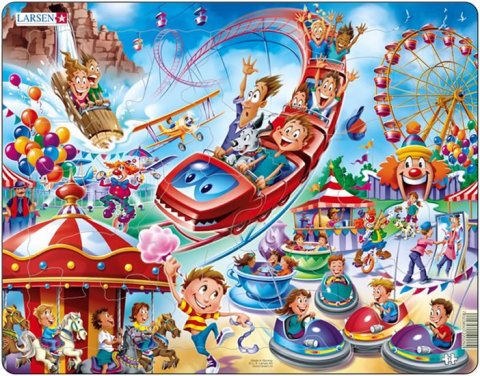 neuveden: Puzzle MAXI - Zábavní park/17 dílků neuveden: Puzzle MAXI - Zábavní park/17 dílků