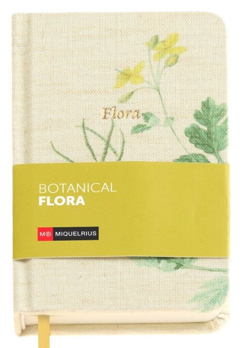 neuveden: Miquelrius poznámkový zápisník Botanical Flora - Mediterranean A6