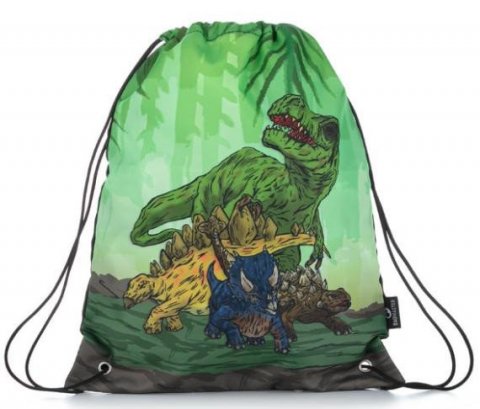 neuveden: Bagmaster Školní vak na přezůvky SHOES ALFA 21 C GREEN/BLACK
