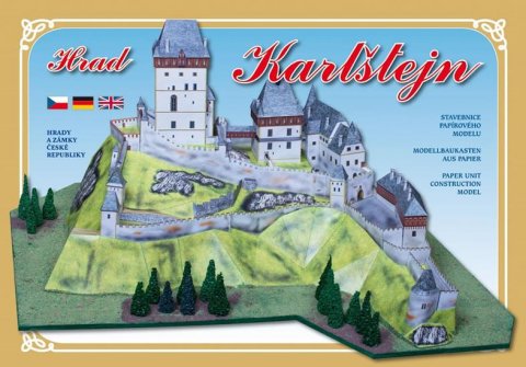 neuveden: Hrad Karlštejn - Stavebnice papírového modelu neuveden: Hrad Karlštejn - Stavebnice papírového modelu