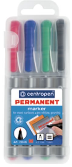 neuveden: Centropen popisovač 2846 permanent 4 ks