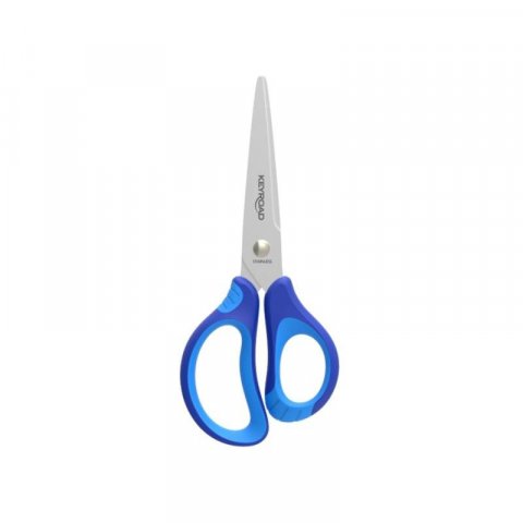neuveden: Keyroad Školní nůžky Soft 15 cm - modré