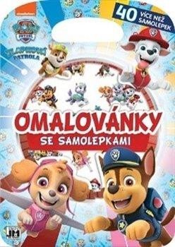 neuveden: Tlapková patrola - Omalovánky se samolepkami