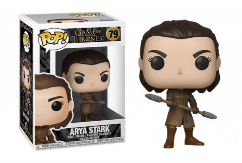 neuveden: Funko POP TV: Game of Thrones - Arya w/Two Headed Spear