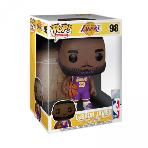 neuveden: Funko POP NBA: Lakers - 10 LeBron James(Purple Jersey)