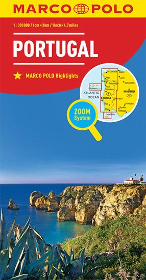 neuveden: Portugalsko 1:300T//mapa(ZoomSystem)MD
