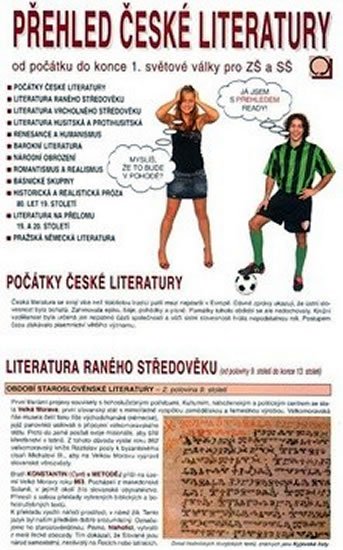 Bradáčová Dagmar: Přehled české literatury - Od počátku do konce 1. světové války pro ZŠ a SŠ Bradáčová Dagmar: Přehled české literatury - Od počátku do konce 1. světové války pro ZŠ a SŠ