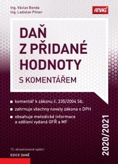 Benda Václav: Daň z přidané hodnoty s komentářem 2020/2021