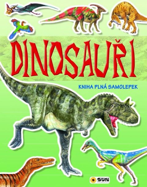 neuveden: Dinosauři - Kniha plná samolepek