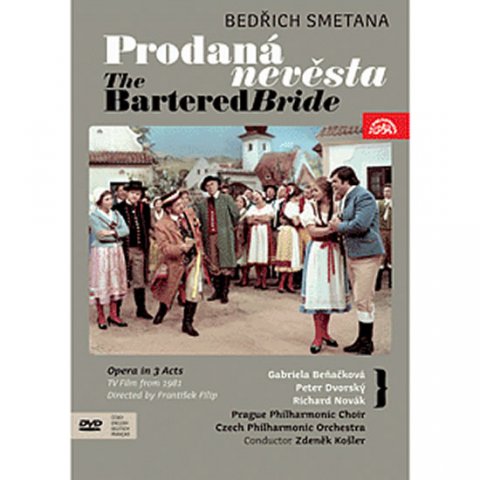 Smetana Bedřich: Prodaná nevěsta. Opera o 3 dějstvích - komplet - DVD