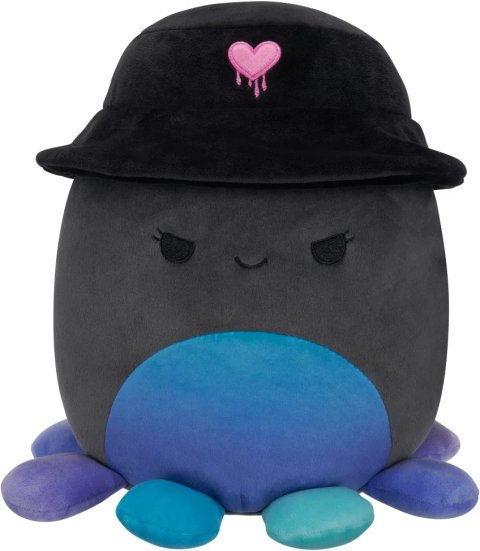 -: Squishmallows Chobotnice s kloboukem - Yoko 13 cm