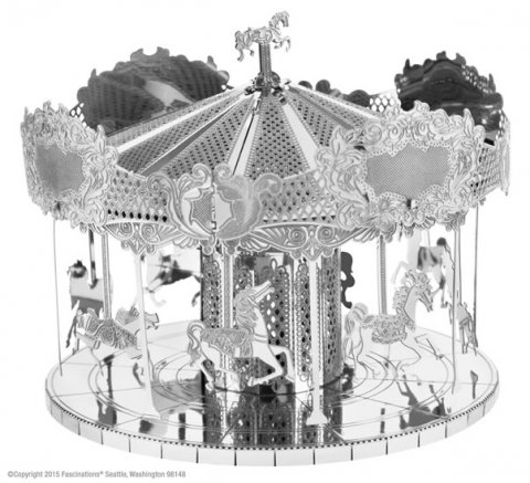 neuveden: Metal Earth 3D puzzle: Merry Go Round