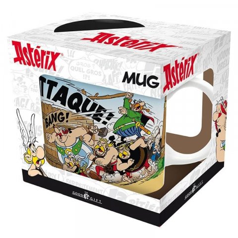 neuveden: Asterix a Obelix Keramický hrnek 320 ml - A L´ATTAQUE!