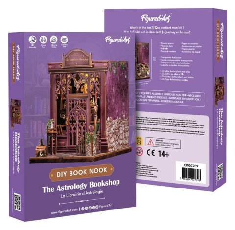 -: Book Nook sada - Knihkupectví astrologie