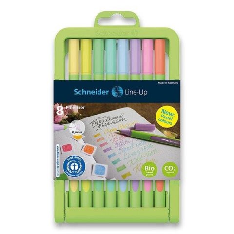 neuveden: Schneider Liner 0,4mm - Pastel 8 ks
