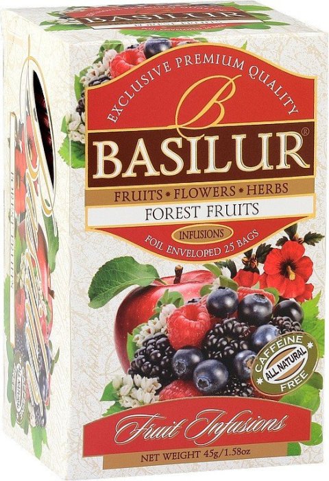 neuveden: BASILUR- Fruit Forest Fruit přebal 25x1,8g