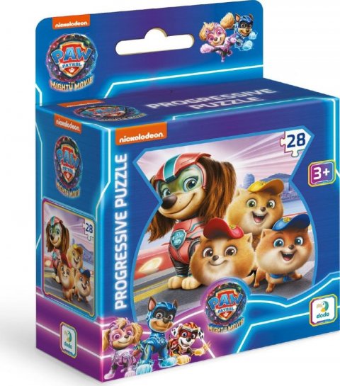 neuveden: Puzzle Tlapková patrola: Nová síla 28 dílků neuveden: Puzzle Tlapková patrola: Nová síla 28 dílků