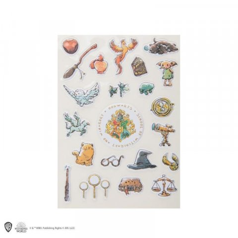 neuveden: Harry Potter Samolepky 3D - Bradavice