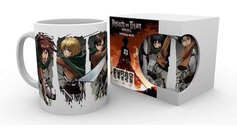 neuveden: Hrnek keramický - Útok Titánů 320 ml (Attack on Titan)
