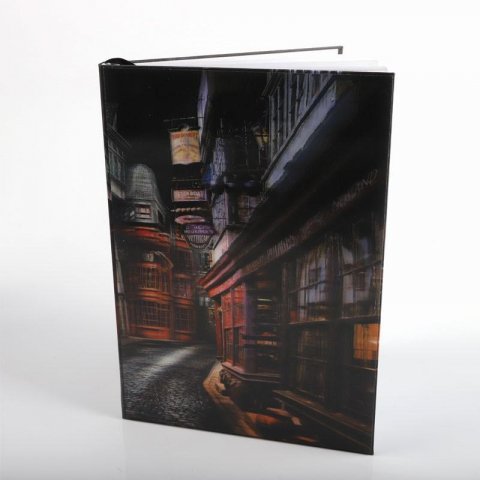neuveden: Harry Potter 3D Zápisník A5 - Příčná ulice