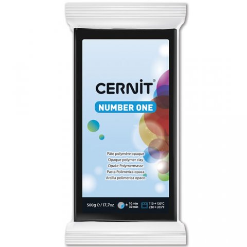 neuveden: CERNIT NUMBER ONE 500g černá neuveden: CERNIT NUMBER ONE 500g černá