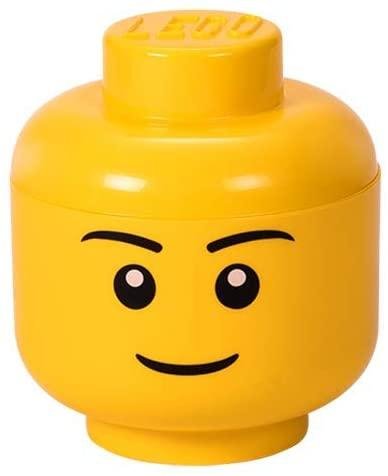 neuveden: Úložný box LEGO hlava (velikost S) - chlapec
