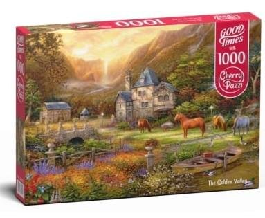 neuveden: Cherry Pazzi Puzzle - The Golden Valley 1000 dílků