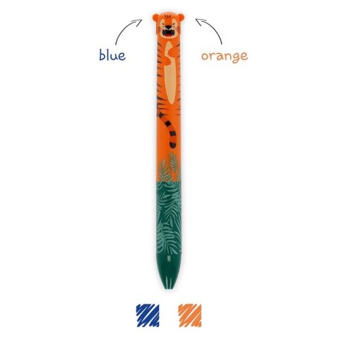 neuveden: Dvoubarevná propiska Legami ClickClack - Tiger