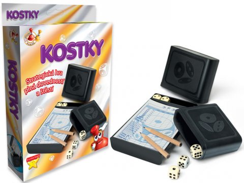 neuveden: Kostky - cestovní hra