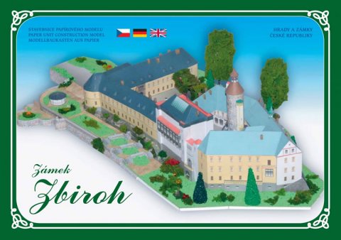 neuveden: Zámek Zbiroh - Stavebnice papírového modelu neuveden: Zámek Zbiroh - Stavebnice papírového modelu