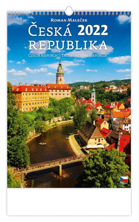 Maleček Roman: Kalendář nástěnný 2022 - Česká republika/Czech Republic/Tschechische Repbul
