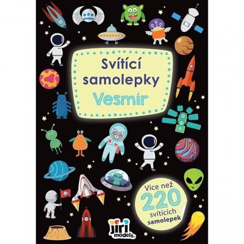neuveden: Vesmír - Svítící samolepky