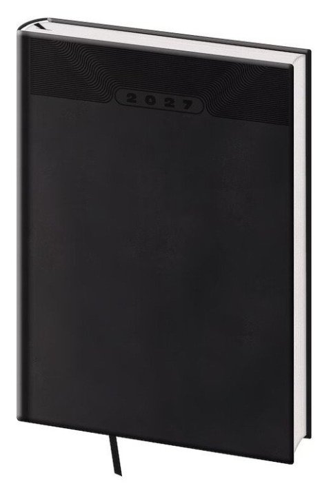 : Diář 2027 denní A4 Print Classic - černá