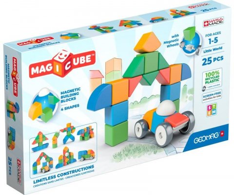 neuveden: Geomag Magicube Shapes 25 dílků